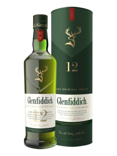 Whisky Glenfiddich 12 Años