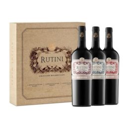 Estuche Rutini Tintos X 3 Cab. Malbec + Merlot + Malbec