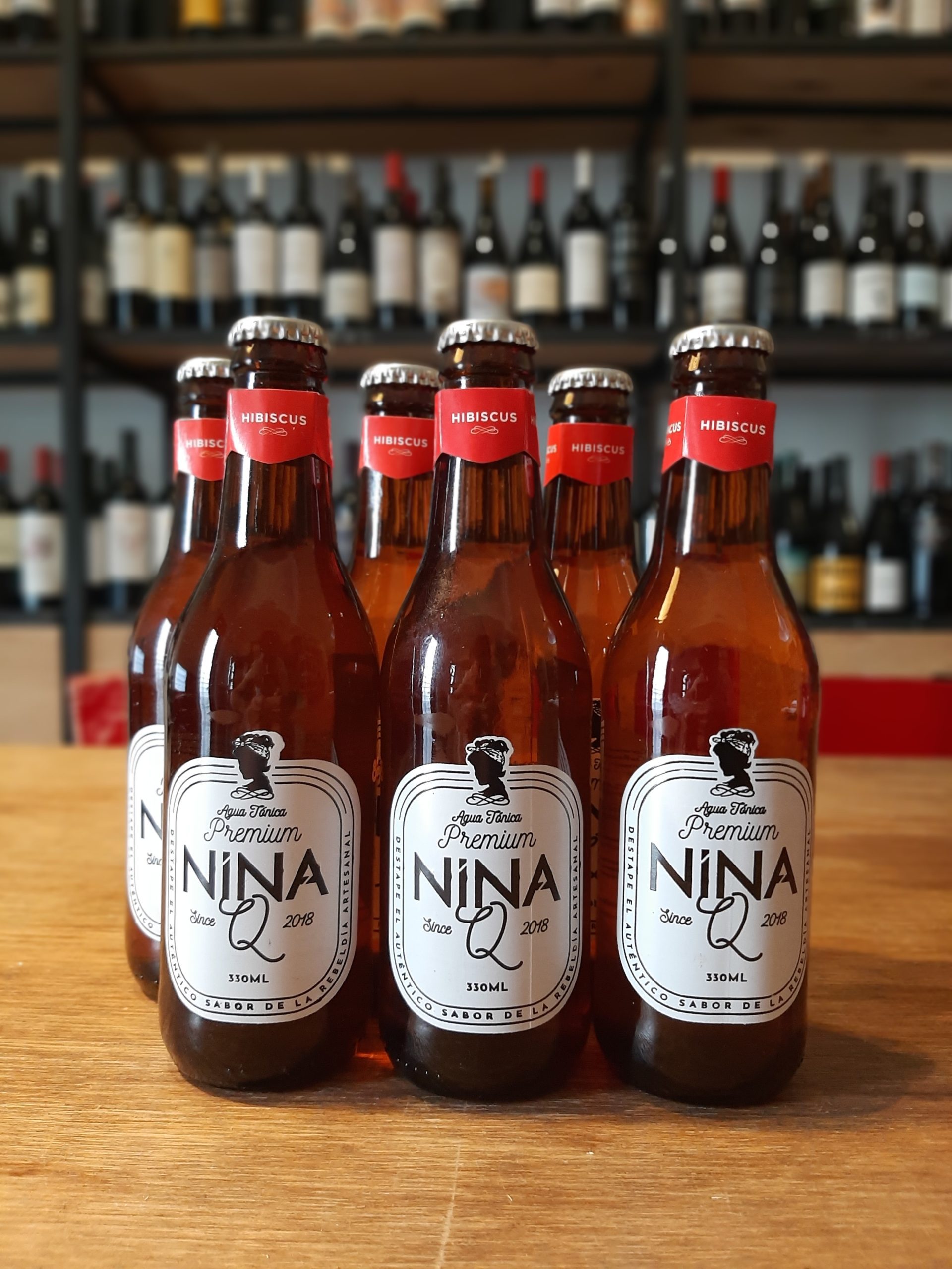 Agua Tónica Premium Nina Hibiscus x 6