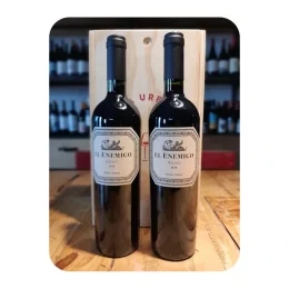 Enemigo Malbec X 2 en Caja Madera Viña