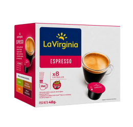 Café La Virginia Dolce Gusto Espresso Caja x 8 cáps.