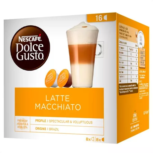 NESCAFÉ DOLCE GUSTO LATTE MACCHIATO CAJA X 16 CÁPSULAS
