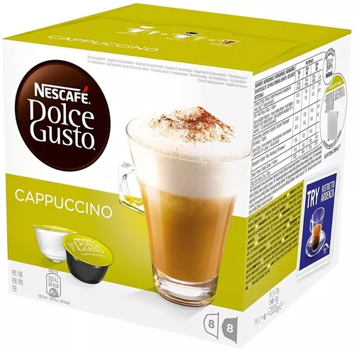 NESCAFÉ DOLCE GUSTO CAPPUCCINO CAJA X 16 CÁPSLAS