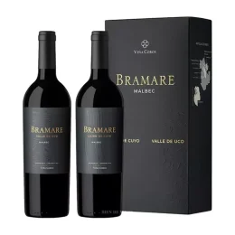 Bramare Apelación Malbec Estuche X 2 Botellas, Valle de Uco y Luján de Cuyo