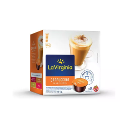 Café La Virginia Dolce Gusto Cappucicino Tradicional X 8 Capsulas