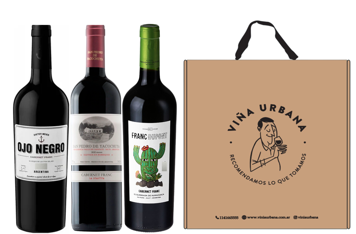 Cabernet Franc Remomendados por Vane: Dupont, Ojo Negro, San Pedro de Yacochuya